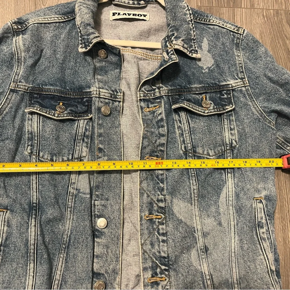 Playboy by PacSun Blue Denim Jacket